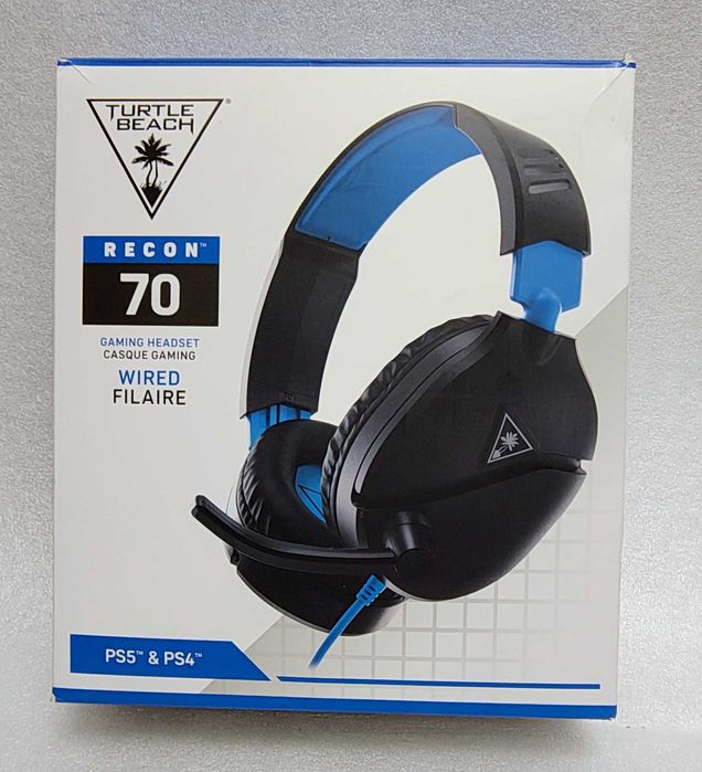 Turtle Beach RECON 70 do PS5 PS5 Słuchawki Headset przewodowe