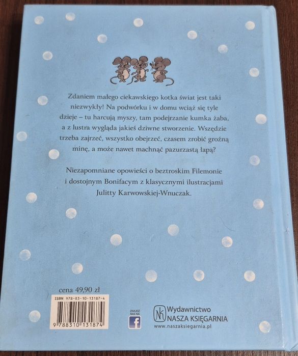 Przygody Kota Filemona Marek Nejman Sławomir Grabowski NaszaKsięgarnia