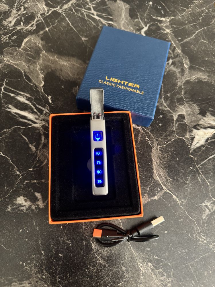 Zapalniczka Plazmowa na ładowanie USB odporna na wiatr