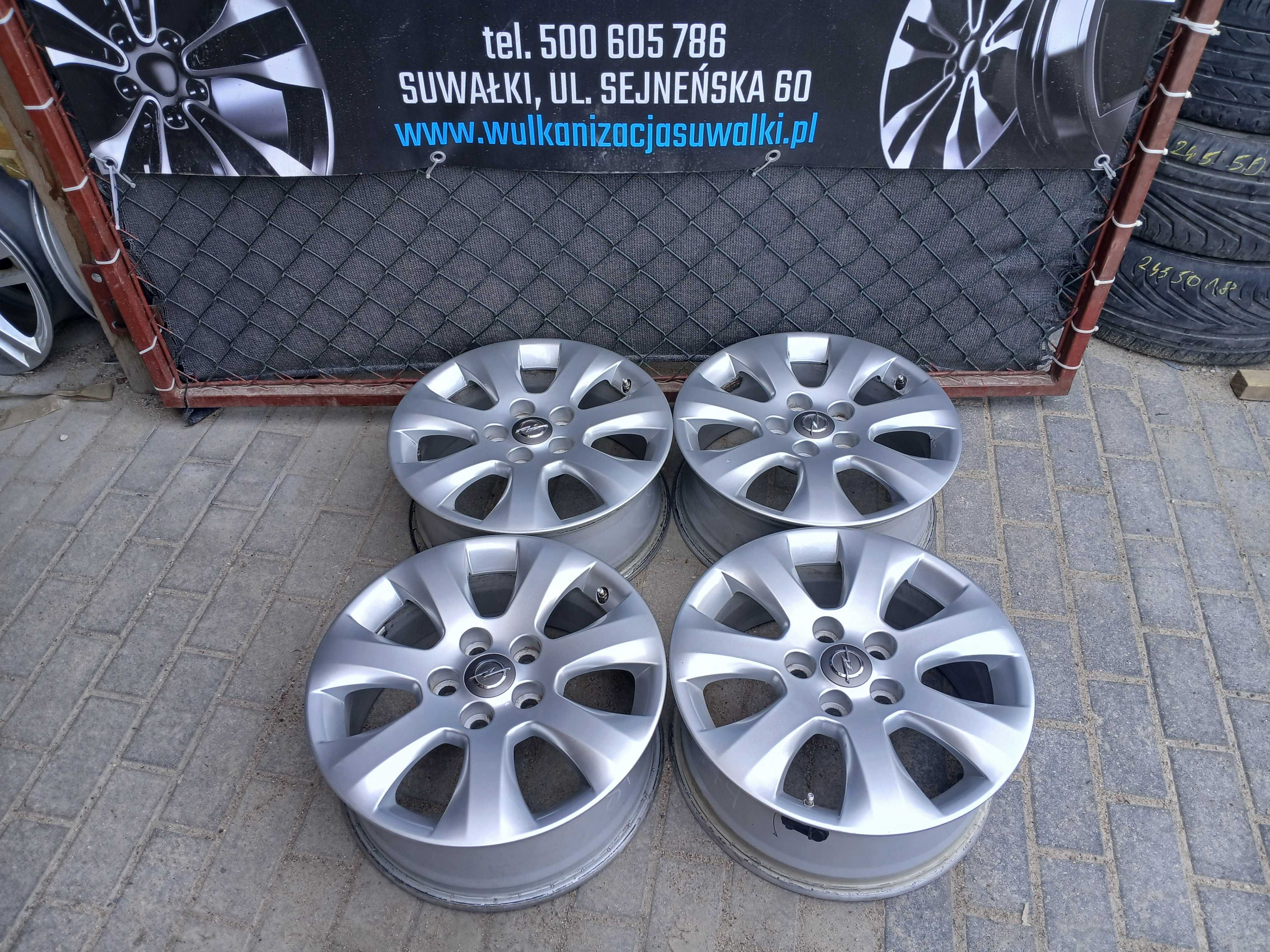 4x felgi R17 5x120 Opel Insignia A I z czujnikami TPMS Vw Transporter