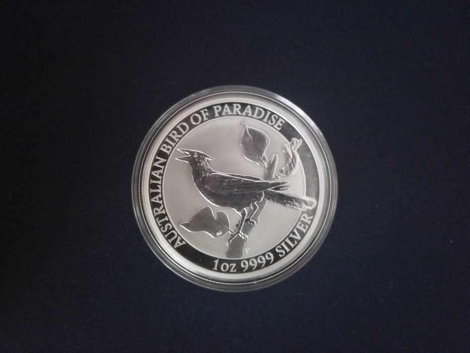 Moedas de prata .999 1Oz Birds of Paradise