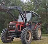 Zetor 7745 z Ładowaczem czołowym