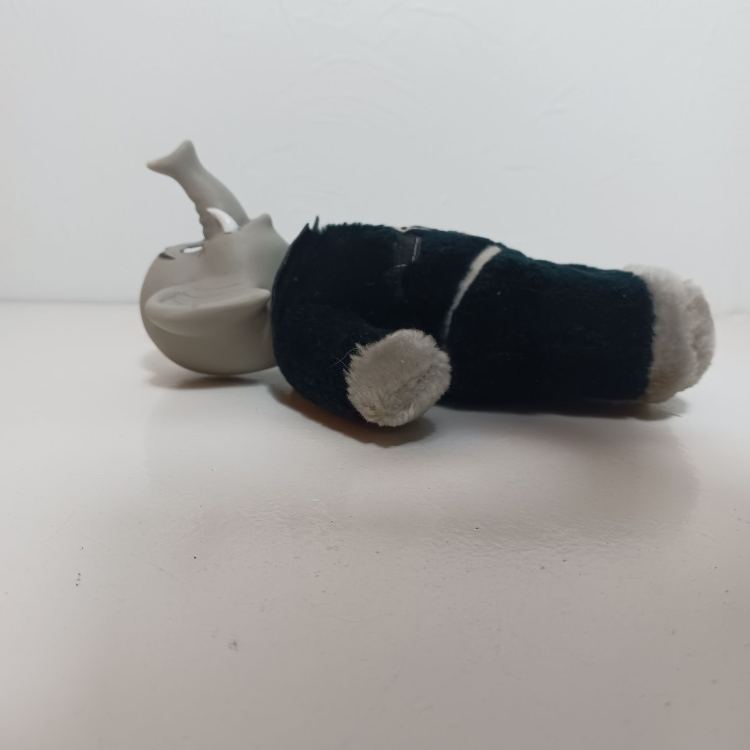 Vintage Benjamin Blümchen słoń pluszowa figurka gumowa twarz mattel
