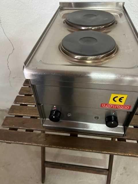 fogão elétrico 2 bocas semi novo