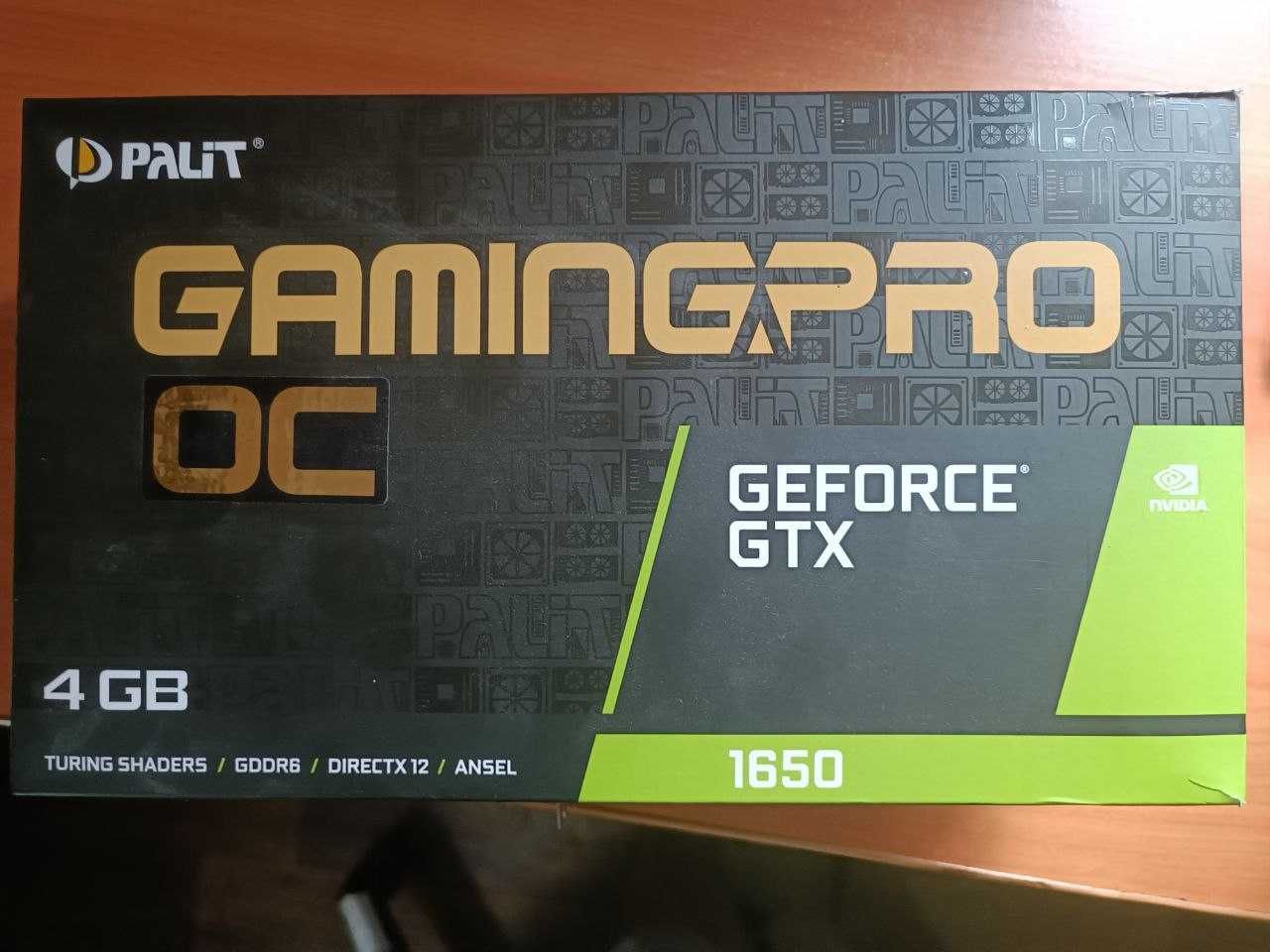 Palit GeForce GTX 1650 GamingPro OC 4GB GDDR6