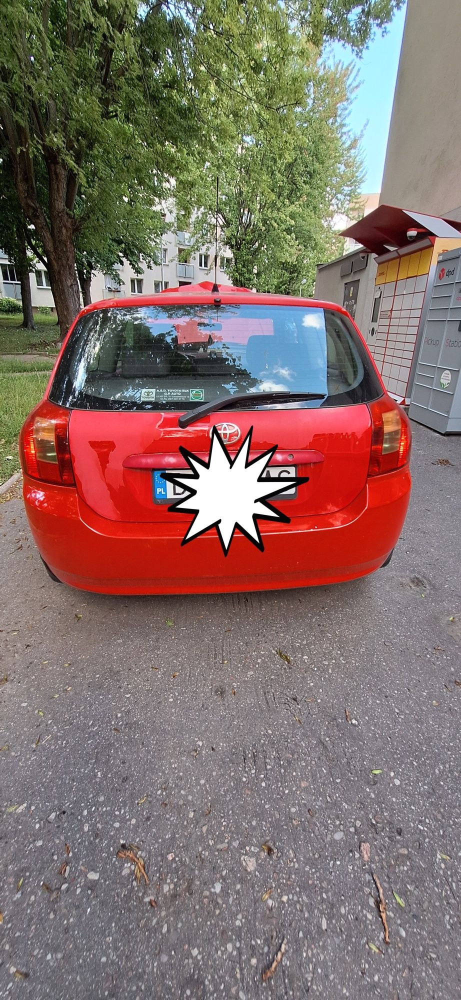 Toyota Corolla 1.4 benzyna 2003 rok