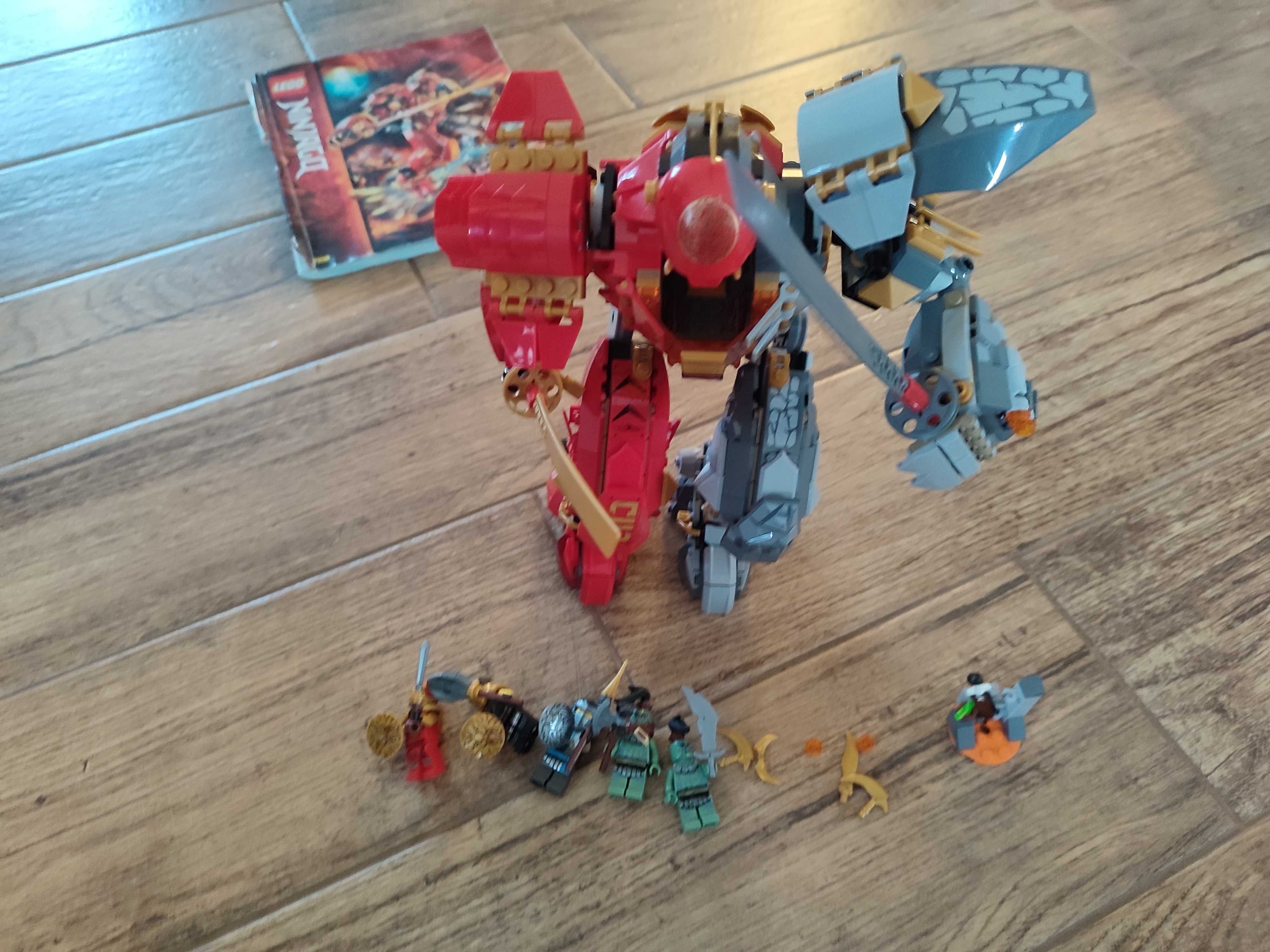 LEGO 71720 Ninjago - Mech z ognia i kamienia