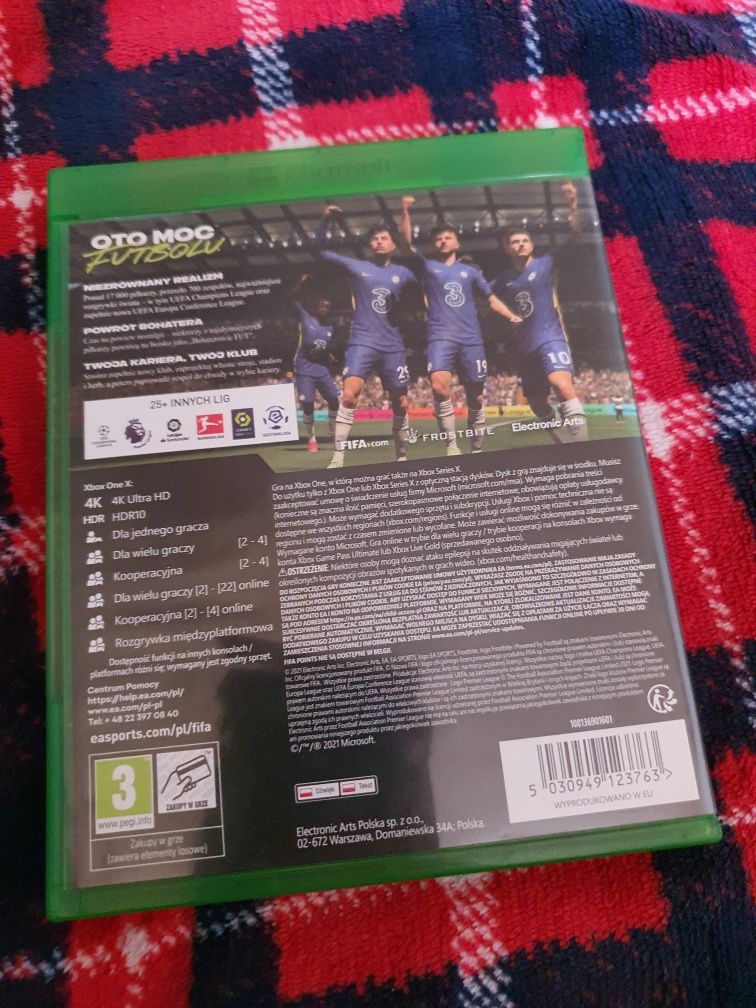 Gra na konsole Xbox One Series X Fifa 22