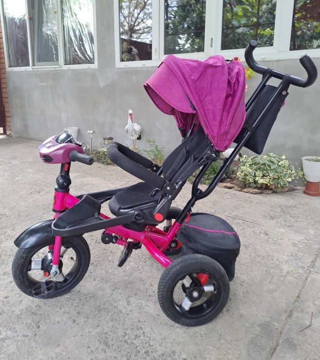 Детский веловипед трехколесный, 2 в 1