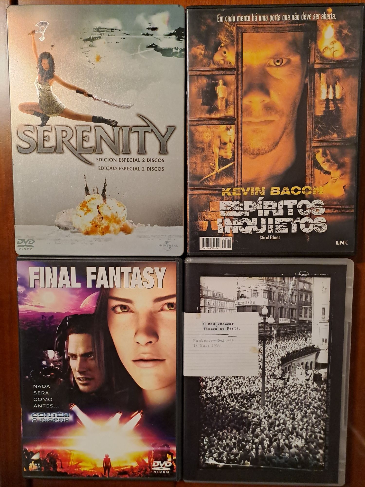 Vendo conjunto de 4 DVD''s