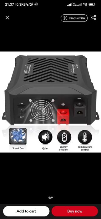 Інвертор Datouboss 12V - 1.2kW, 24V - 2.4kW