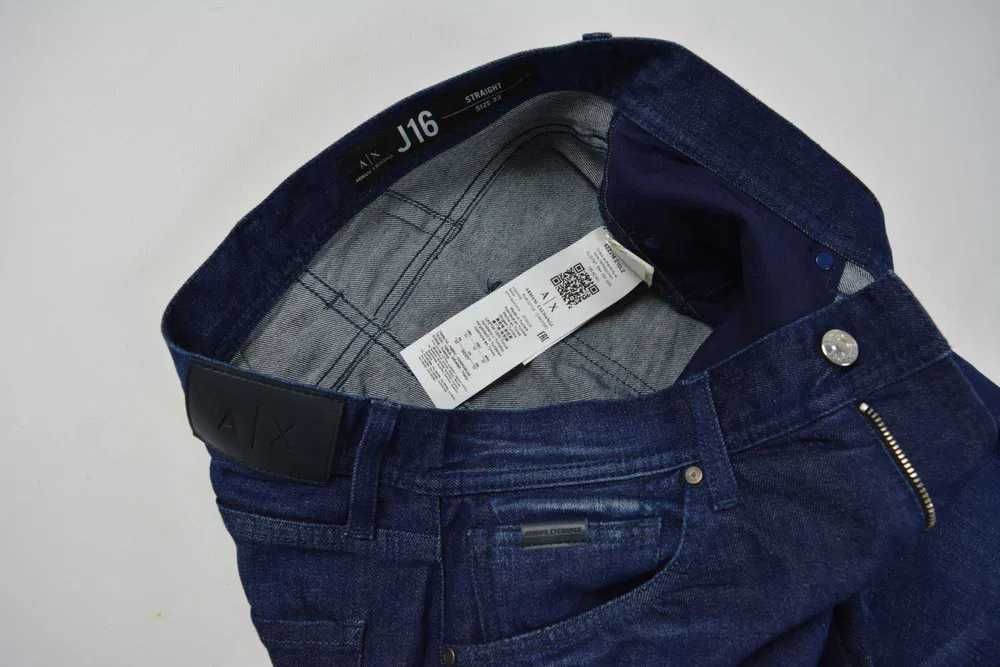 Armani Exchange J16 Ciemne Jeansy_W32 L32_32/32_pas:86