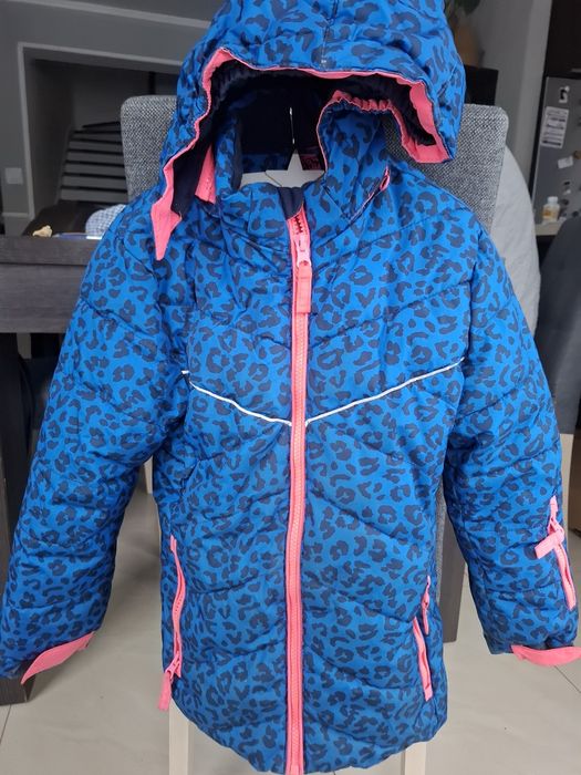 Ciepła kurtka na zime dla dziewczynki  roz.122 Kiki &Koko