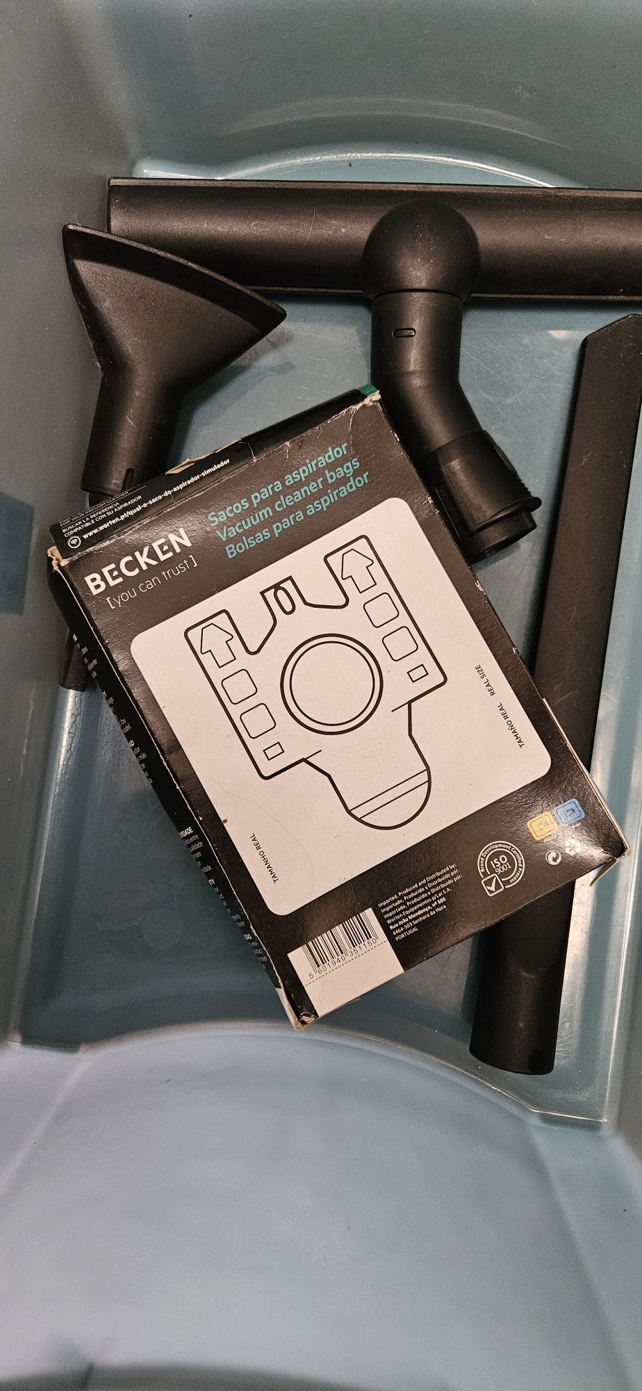 Aspirador com saco ProHygienic Branco