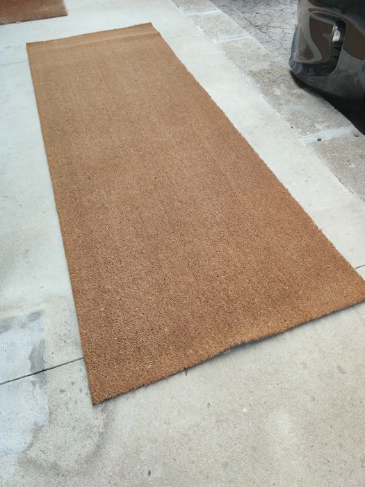 Tapete fibra de côco, Rolo relva artificial