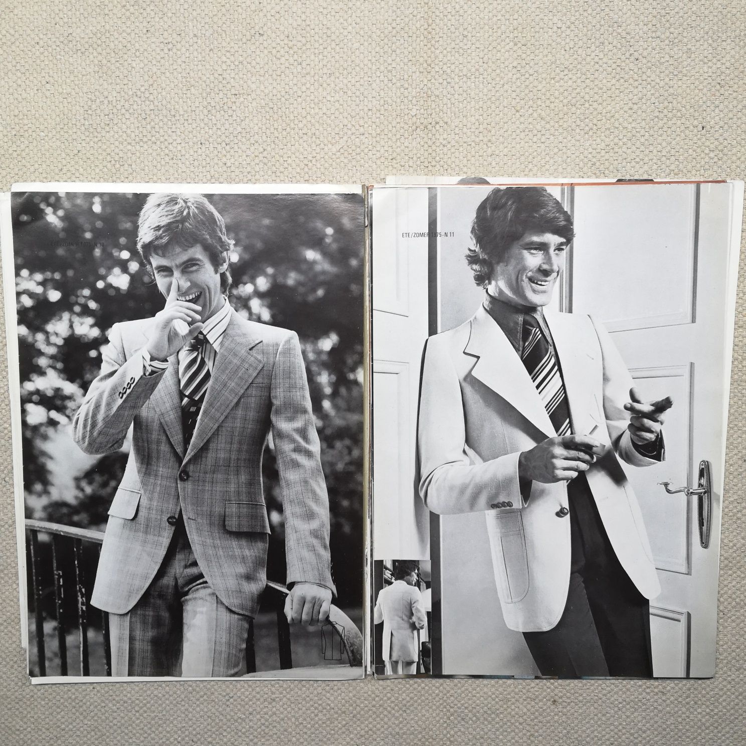 Revista Men's fashion 1975 c/ posters