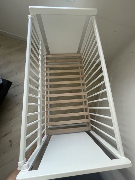 Ліжечко дитяче Labona Зірка шарнір+підшипник, відкидна боковина+матрац