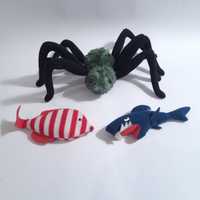 Pluszak Ikea Kryp pająk + rybki małe