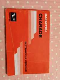 Książka Daihatsu Charade instrukcja obsługi oraz owner manual