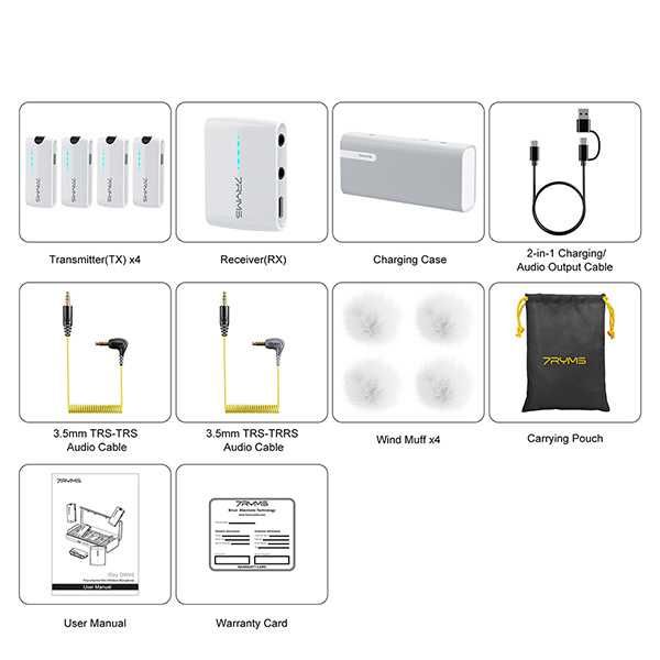 OPORTUNIDADE - 7RYMS iRAY DW40 (4 microfones Pro)