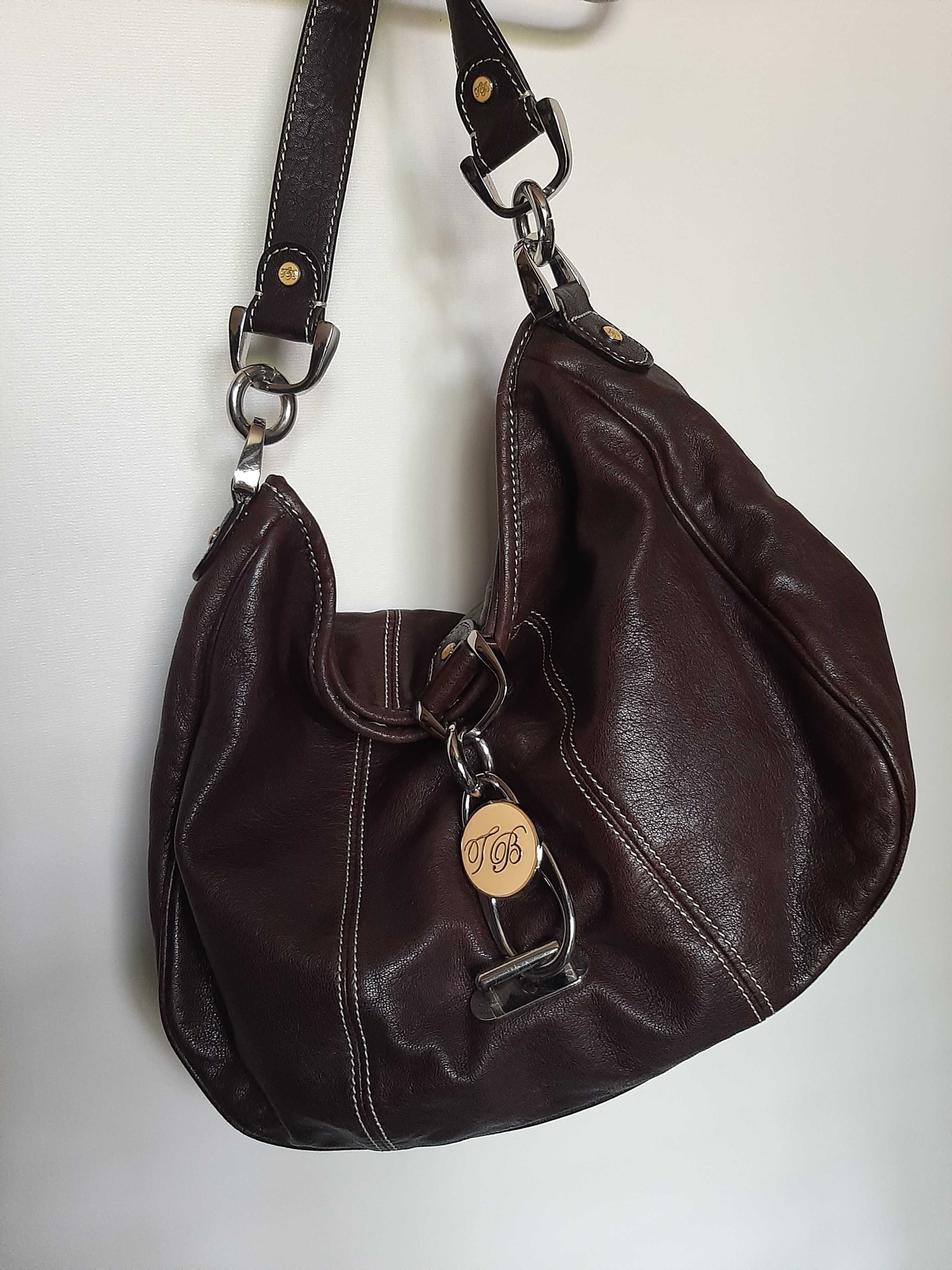 TED BAKER torba ze skóry naturalnej