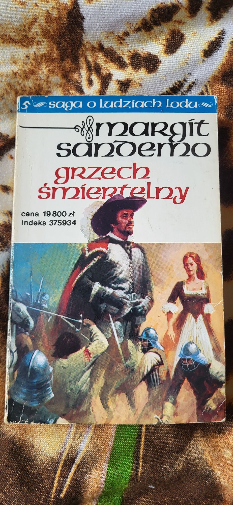 Grzech śmiertelny Saga o ludziach lodu 5  Anna Marciniakówna 1992 r