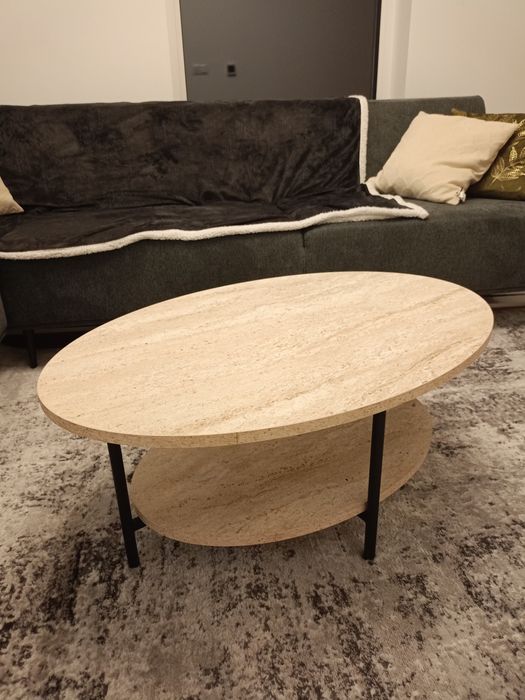 Nowy stolik kawowy Skye Decor, Elis - Trawertyn