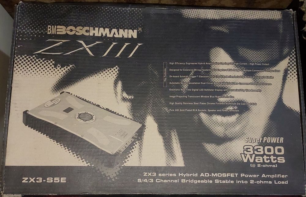 Продам профессиональный 5 кан усилитель Boschmann ZXlll-S5E 3.300вт
