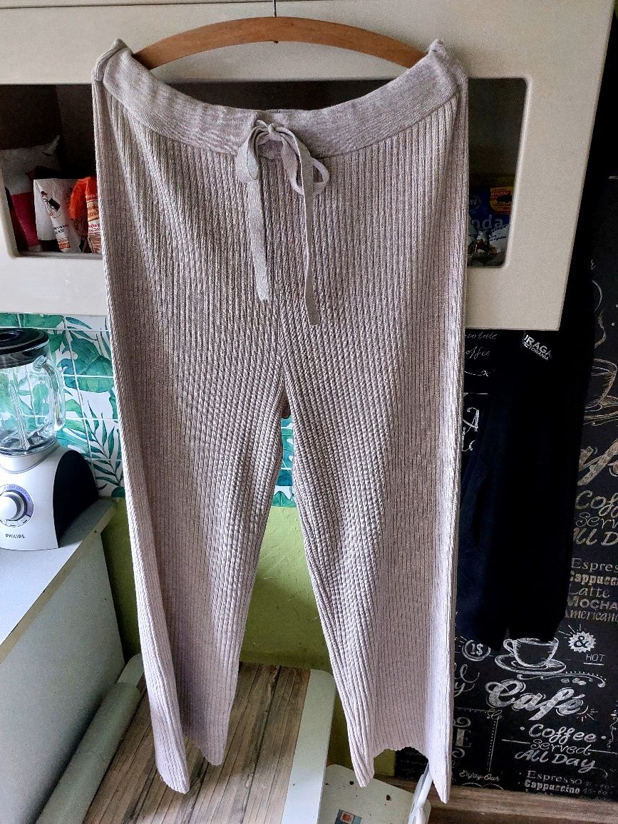 Spodnie dzianinowe H&M XL nowe