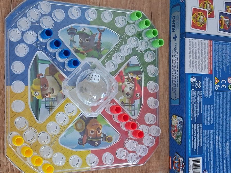PSI PATROL Memo, Cińczyk Gra planszowa Spin Master Zestaw gier