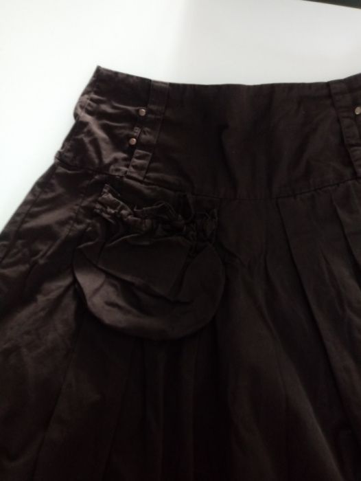 brązowa spódnica ( grubsza) vero moda 40