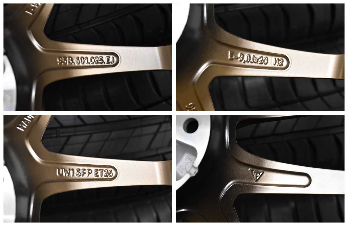 Koła Porsche 20 OE MACAN TURBO S GTS Nowe LATO Michelin 2024 GOLD