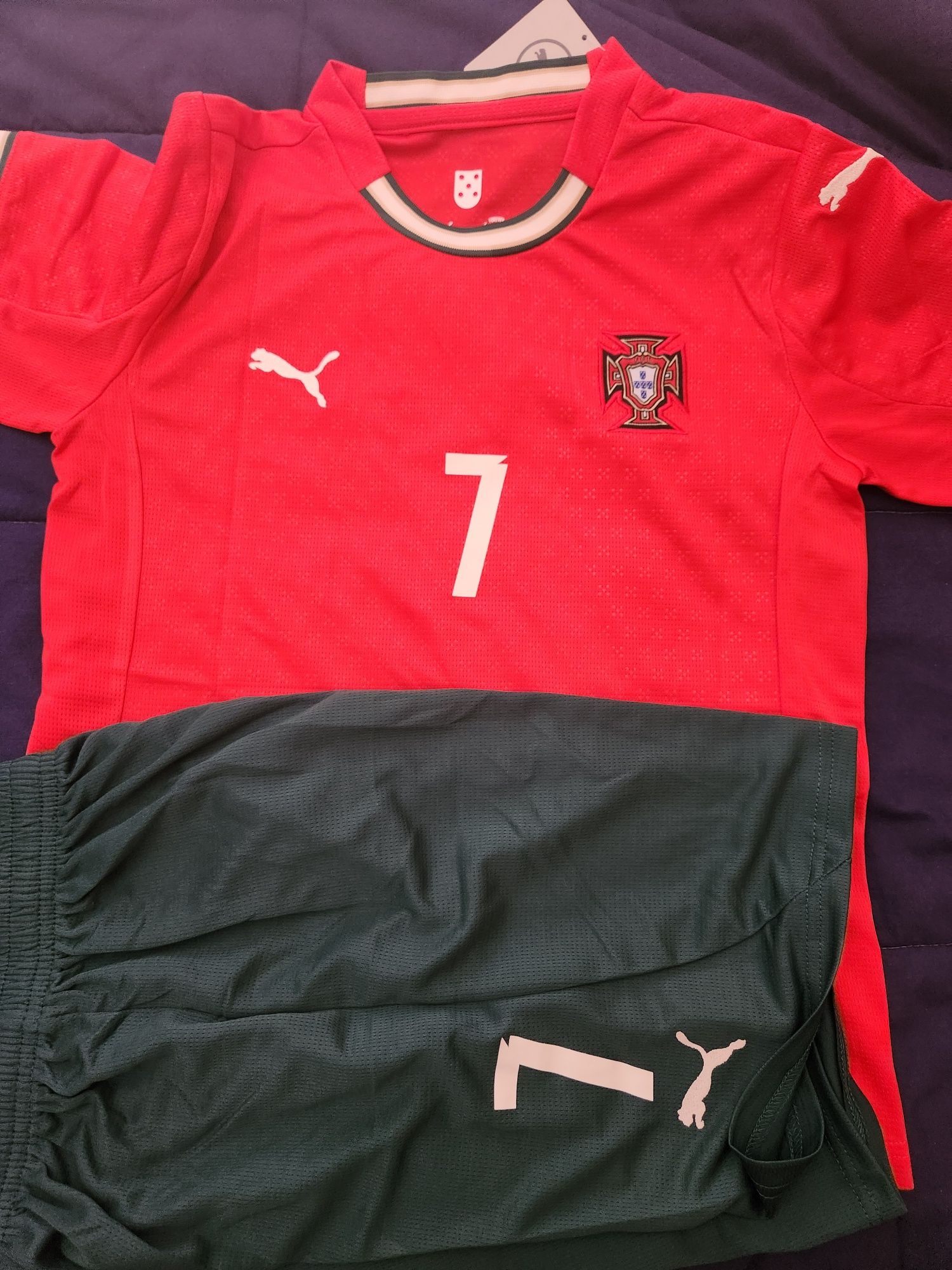 Equipamento Portugal 10 anos. RONALDO entrega imediata