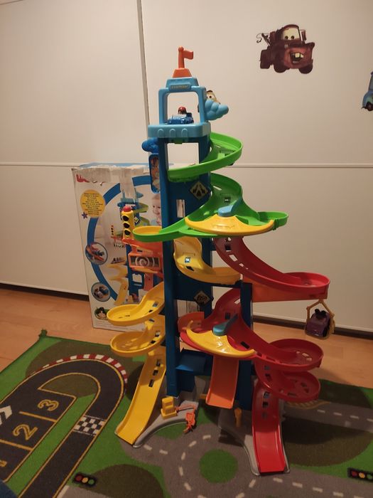 Fisherprice city skyway - super pista crianças