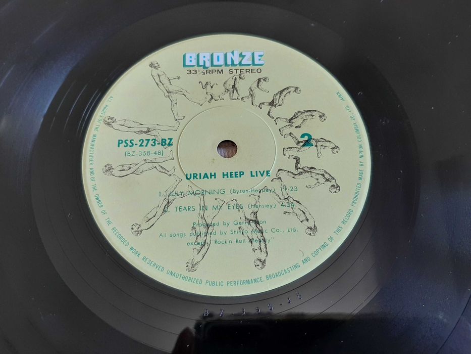 Uriah Heep - Live January 1973 - Japão - 2 x Vinil LP