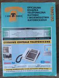 Książka telefoniczna dla Katowic i woj. katowickiego 1992/93