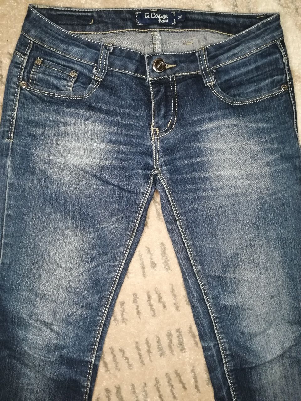 Spodnie dżinsy niebieskie