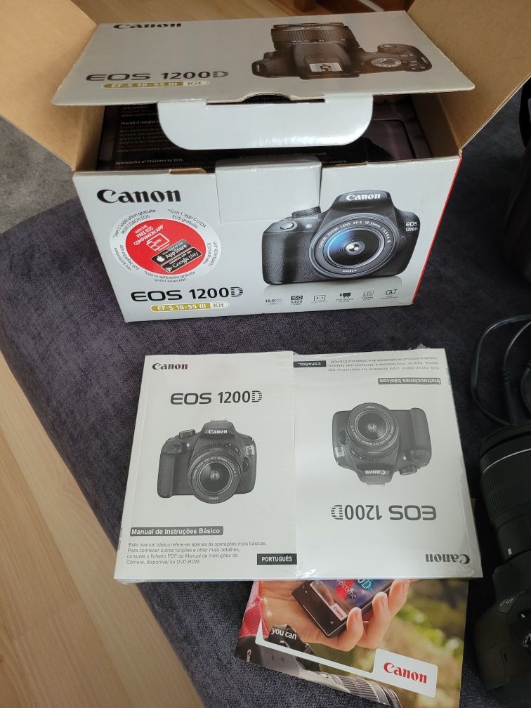 Máquina Canon EOS 1200D