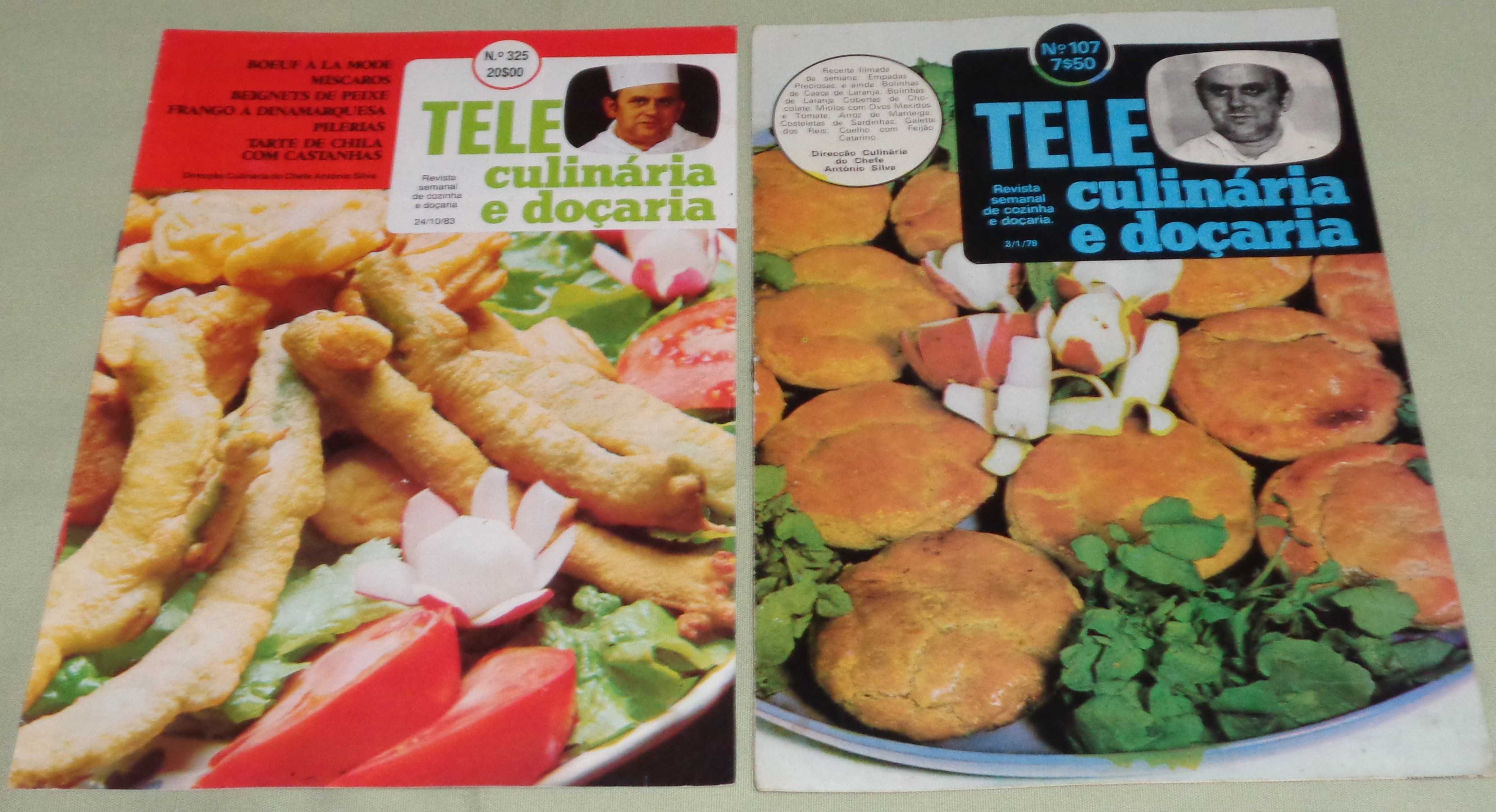 Conjunto de 12 revistas Teleculinária (11 normais e 1 especial)