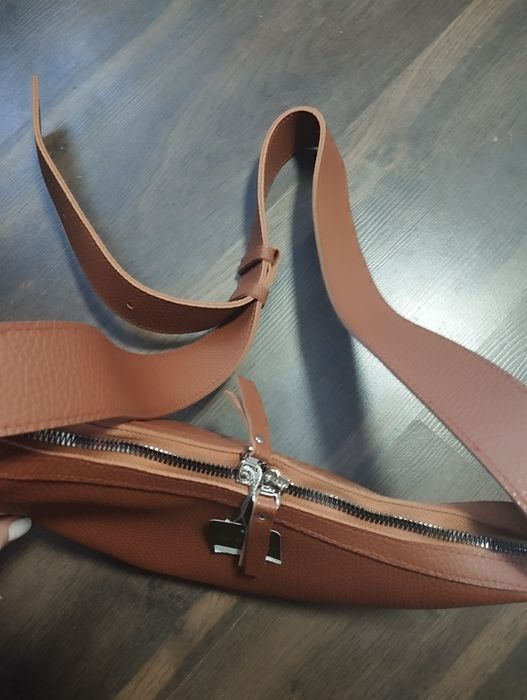 сумка-багет , бананка