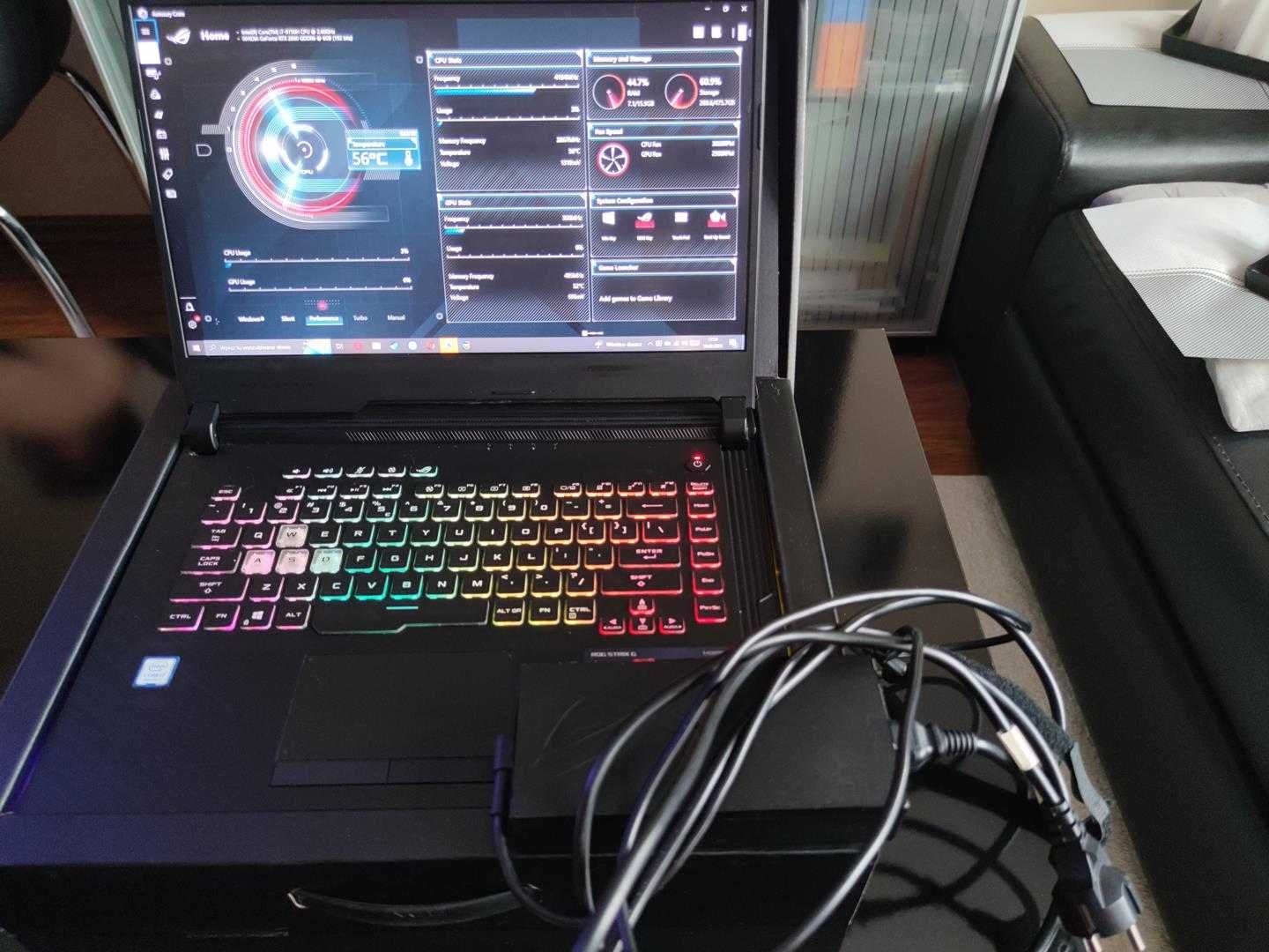 Laptop ASUS ROG Strix Corei7, 16GB RAM, 512GB SSD
