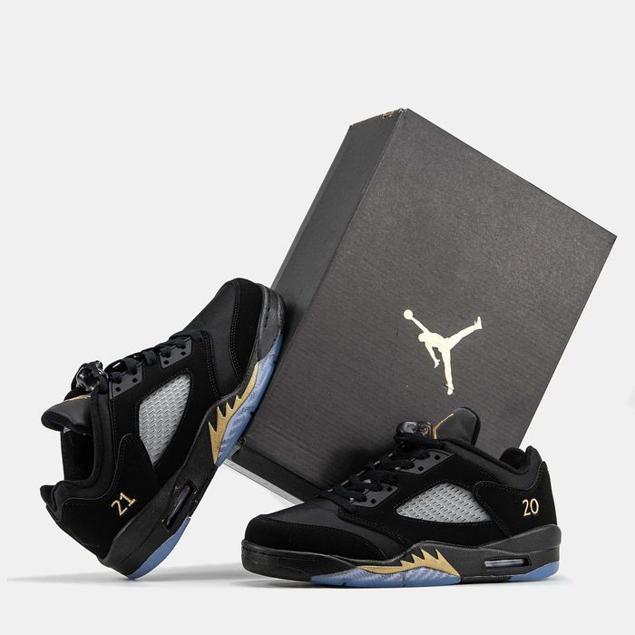 Мужские кроссовки Nike Air Jordan 5 Retro Low низкие найк джордан V