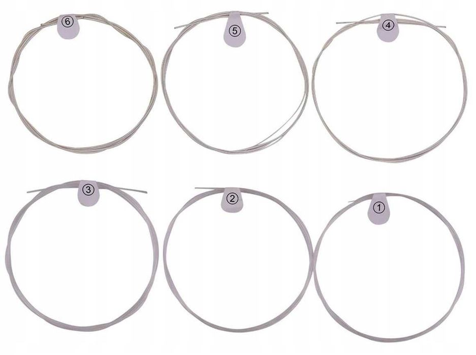 Struny do gitary klasycznej Nylonowe Komplet 6 szt * Wejherowo