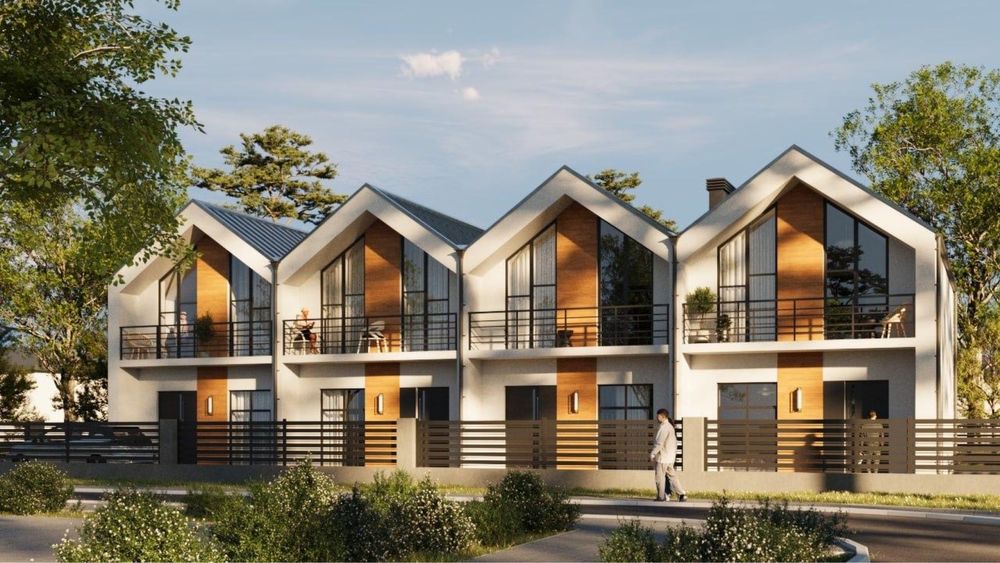 Таунхаус 102 кв.м,  газ , діляка, парковка, Вишгород