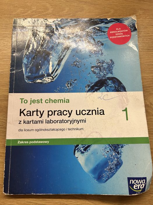 To jest chemia 1 plus karty pracy 1