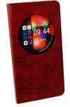 Avoc Z-View Nuovo Diary Samsung Galaxy Note 3 Dark Red