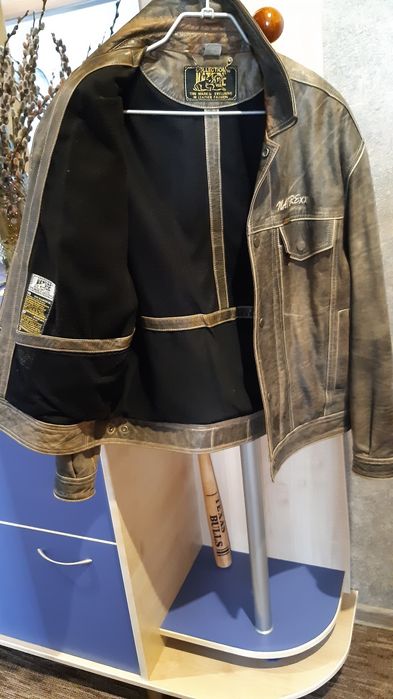 Куртка кожаная пиджак шкіряний мужская  шкіряна