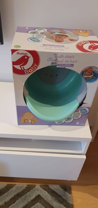 Assento de banho Auchan com caixa