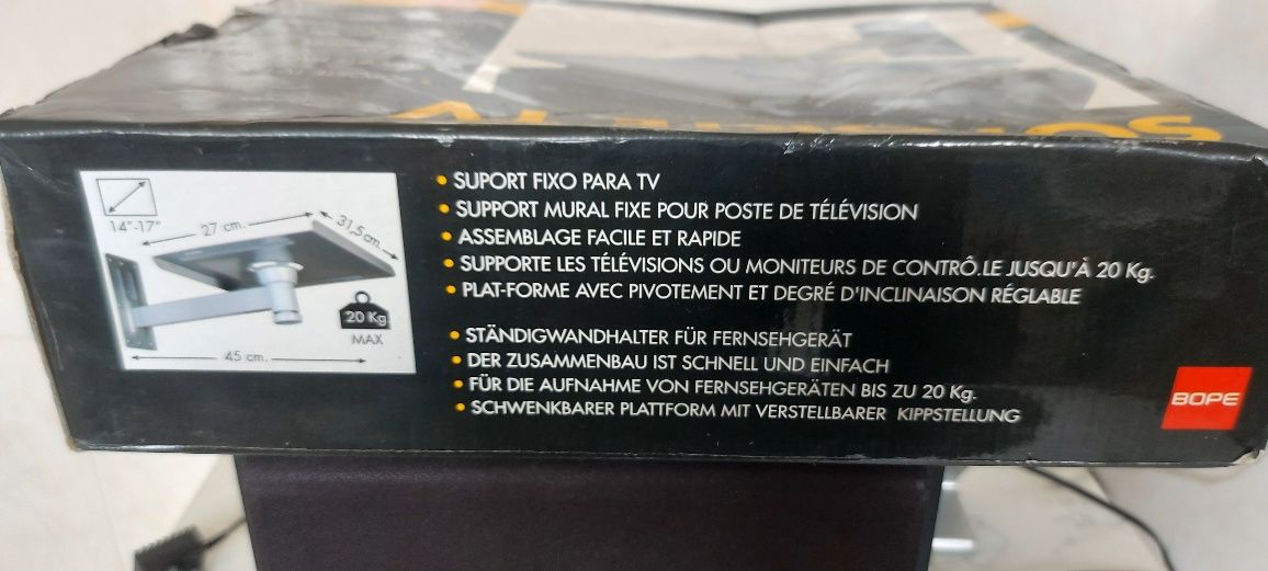 Suporte para TV até 20kg