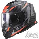 KASK LS2 FF800 STORM RACER Mat titan fluo rozmiar M lub 3XL Śliczny